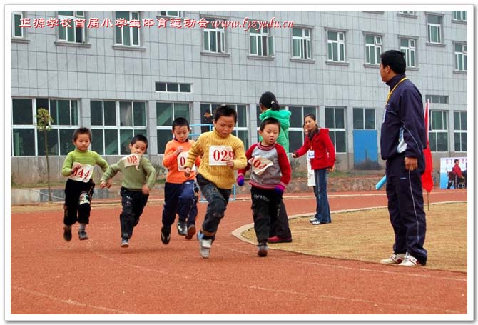 正源学校首届小学生体育运动会组图